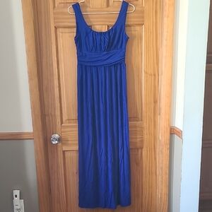 AB Studio Royal Blue Maxi Dress